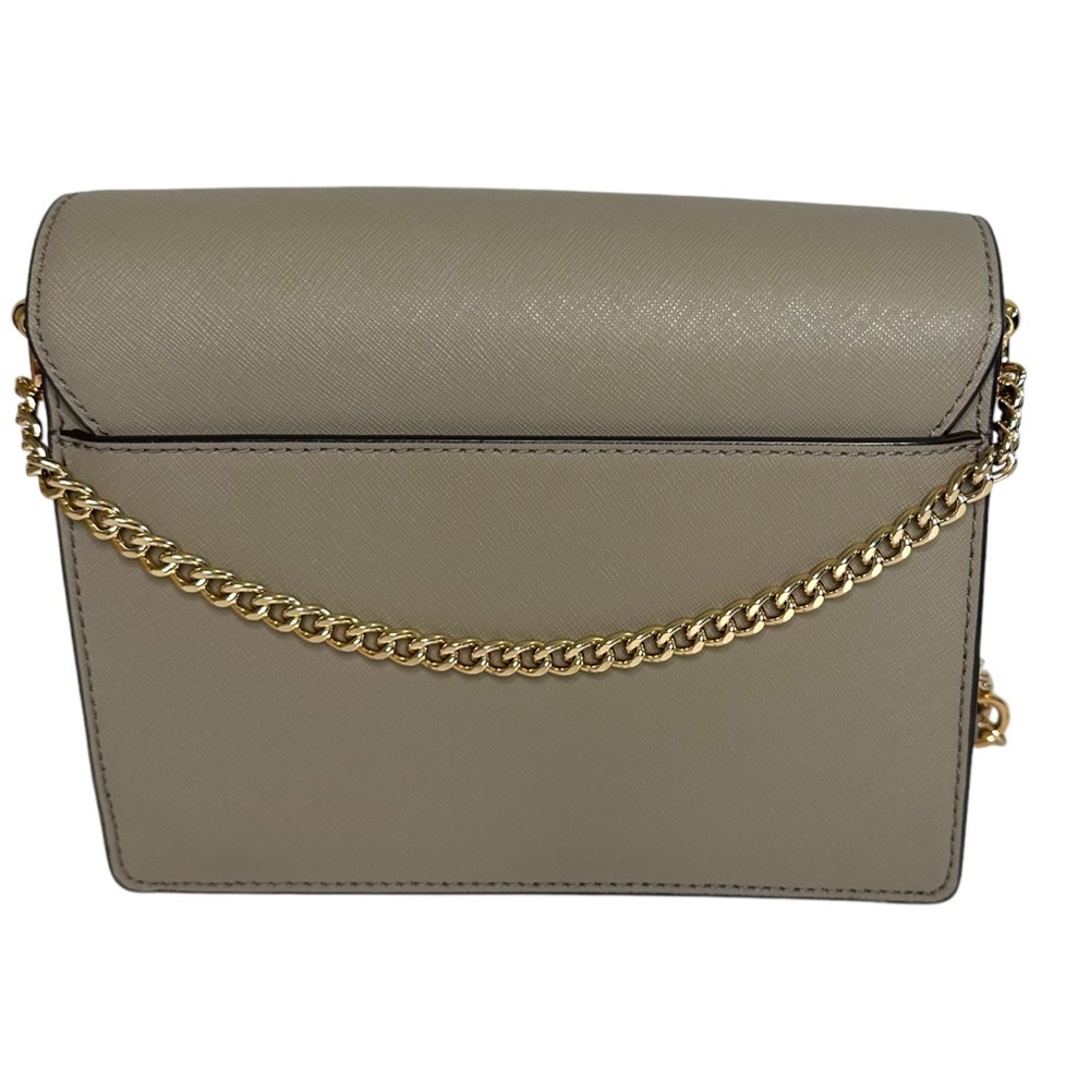 Tory Burch Emerson Light Gray Flap Adjustable Shoulder Crossbody - Picture 5 of 9